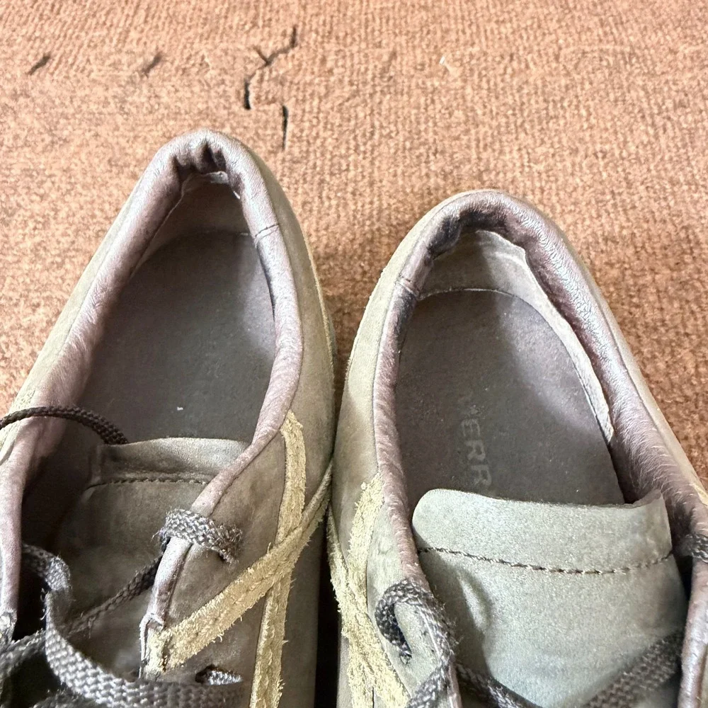 Merrell Cypress F08 Chocolate Leather Walking Shoes Womens 9.5 Brown J44066 B+
